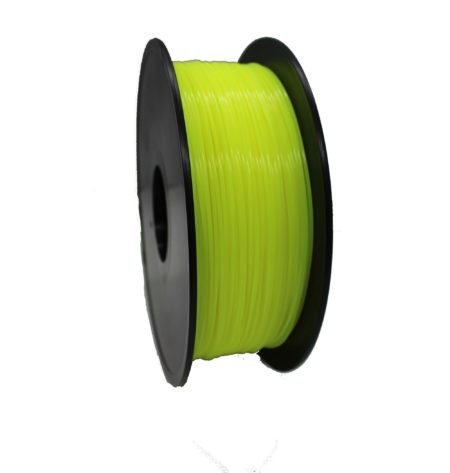 Poliso 3D - PLA, Lemon Yellow 3D Printer Filament, 1.75 mm, Dimensional Accuracy +/- 0.03, 1 Kg.