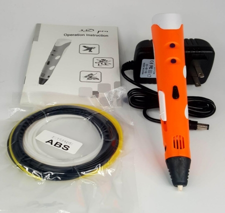 3D Printing-Printer Pen, Orange