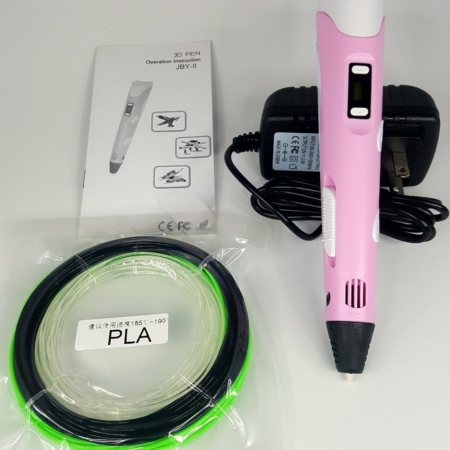 3D Printing-Printer Pen, Pink LCD