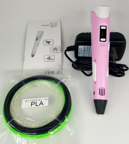 3D Printing-Printer Pen, Pink LCD